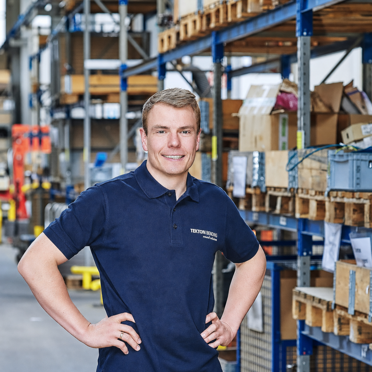 Jonas Feldhaus, Geschäftsführer bei Tekton Bending